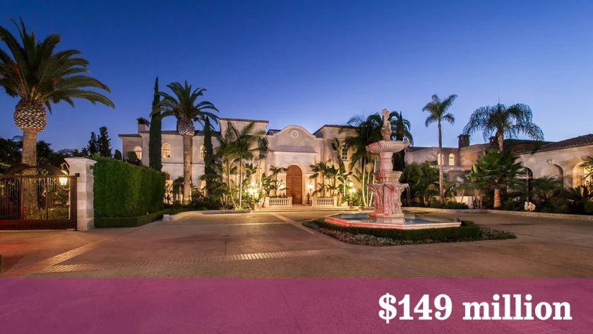 ‘Most expensive’ mansion price cut to $149 million